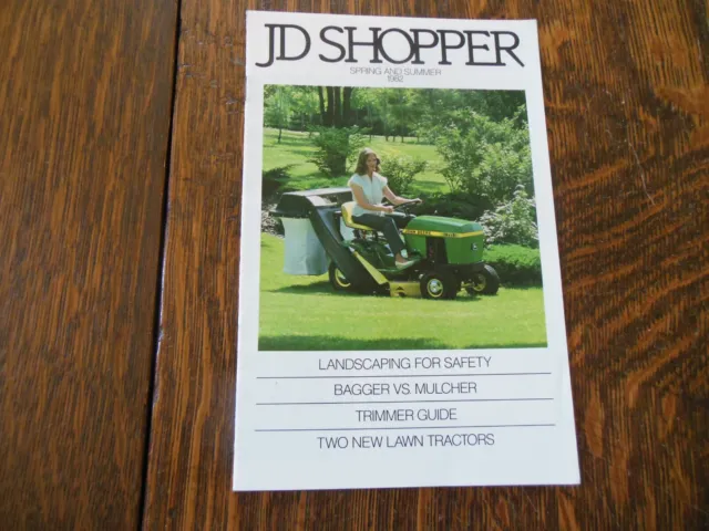 Vintage John Deere JD Shopper Spring and Summer 1982