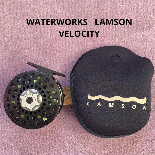LAMSON VELOCITY BLACK V1 Fly Reel Fishing $298.17 - PicClick CA
