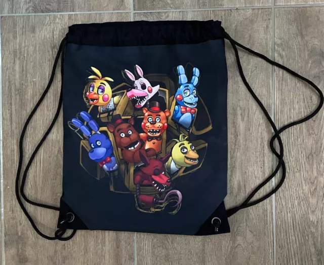 Five Nights At Backpack Freddy Chica Foxy Bonnie Shoulder Bags_s