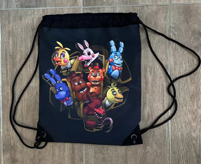 Five Nights At Freddy's Freddy Backpack Chica Foxy Bonnie FNAF Shoulder  School Bag Travel Bag