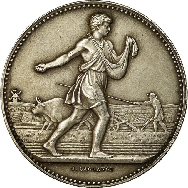 Médaille Comice Agricole Et Viticole D'Auxerre (Réf. 112-11/P73/A4-14)