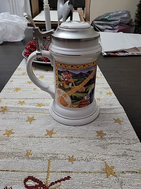 Joe Camel Limited Edition Lidded Beer Stein No Cracks Or Chips