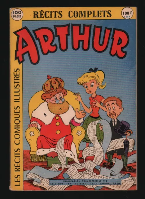 Marten Toonder . Arthur N°3 . 1959 . Éditions Mondiales .
