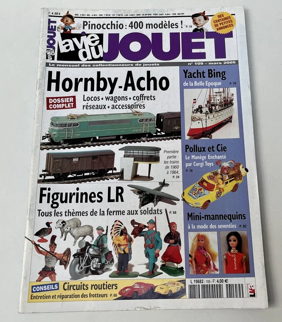 La Vie du Jouet 109 - Hornby Acho, Figurines LR, Yacht Bing… 2005 - TBE