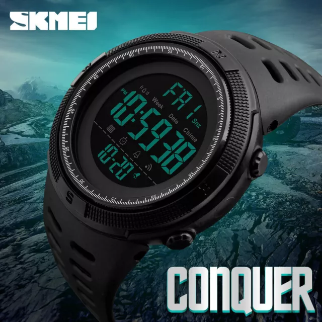 SKmei 1251 Herren Multifunktions Digital Outdoor Smart Sportuhr Heißer Verkauf