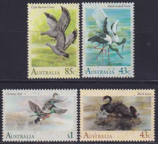 F-Ex45260 Australia Mnh 1991 Fauna Bird Oiseaux Vögel Aves Pajaros.