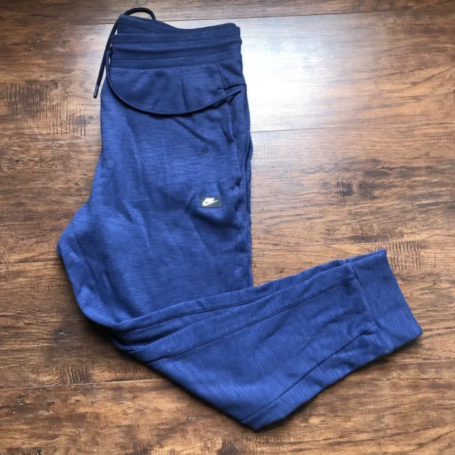 NIKE SPORTSWEAR OPTIC Fleece Blue Cuffed Joggers Pant Size XL Large Mens 928493 - PicClick