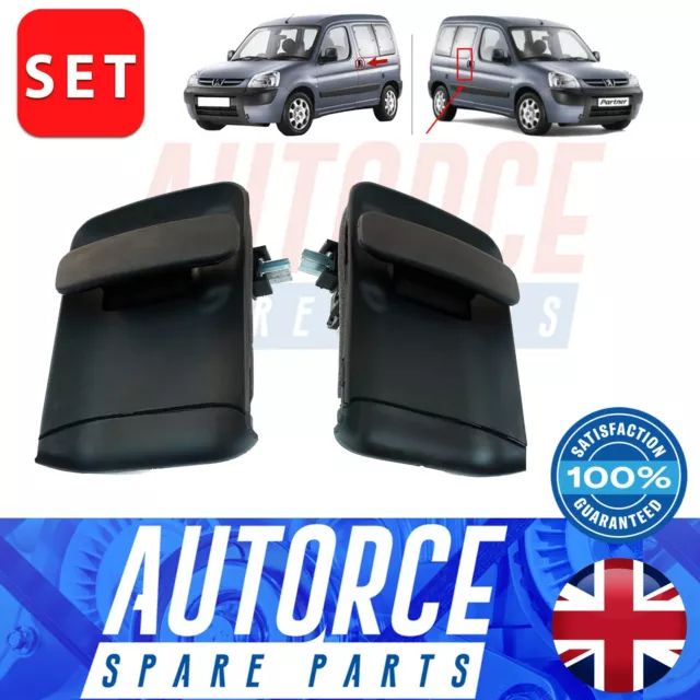 Left/Right Side Sliding Door Handle For Citroen Berlingo Peugeot Partner 9101Q8