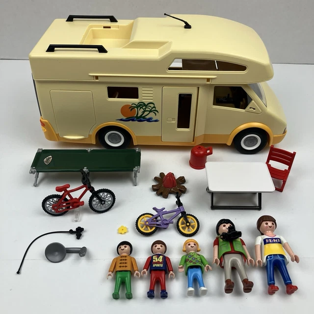 Playmobil Cuisine PLAYMOBIL RETROVISEUR Camping Car 3647 5928 4859