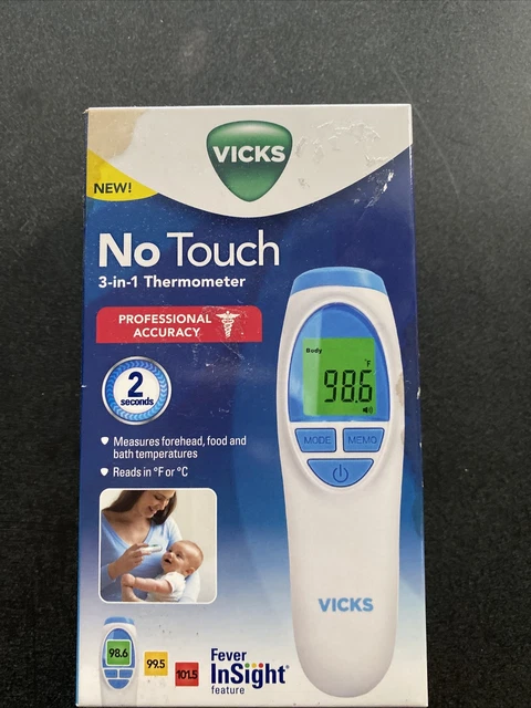 NUEVO termómetro 3 en 1 Vicks No-Touch