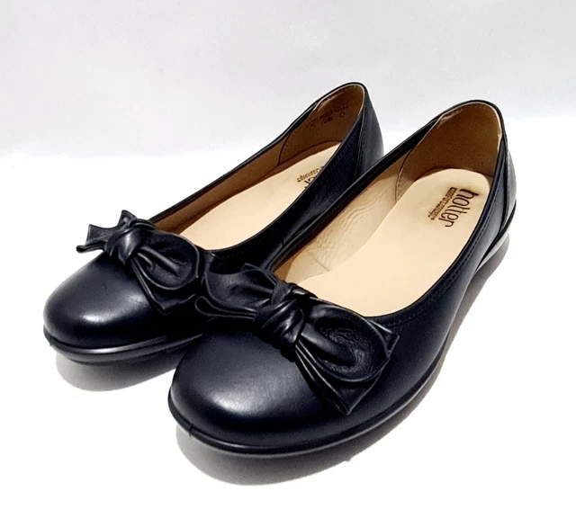 HOTTER JEWEL SIZE 4.5 Black Leather Shoes Flats Comfort Concept Work Casual 32.99 PicClick UK