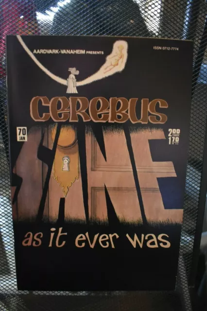 Cerebus the Aardvark #70 1st Print Aardvark Vanaheim Comics 1985 Dave Sim 9.2