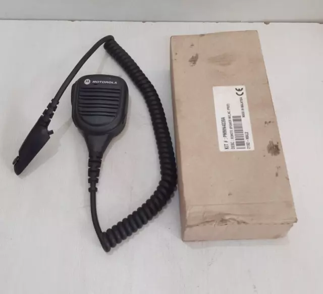 Motorola PMMN4039A Remote Speaker Mic,NC Free Shipping