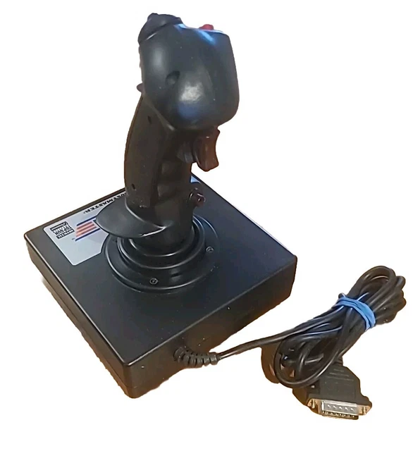 VINTAGE 1998 THRUSTMASTER Top Gun 15pin Joystick Official Paramount 