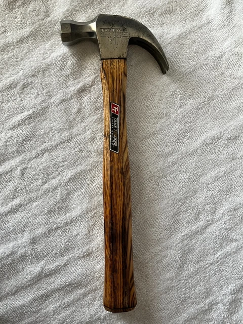 Vintage True Temper Kelly Perfect No. 013 Claw Hammer Original Handle 'Nice" Usa
