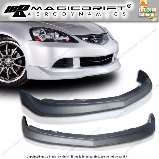 For 05-06 Acura RSX DC5 Mugen Style Front Bumper Lip Chin Spoiler Body Kit JDM