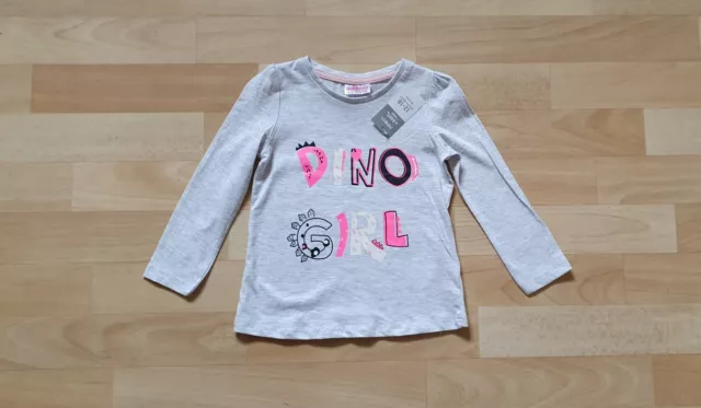 New With Tag Baby Girls Long Sleeve Dino Girl T-Shirt Age 12-18 Months