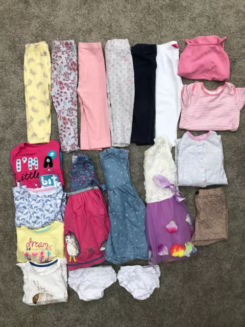 Pacchetto vestiti per ragazze estate - età 12-18 mesi - M&S, monsone, unicorno, riccio