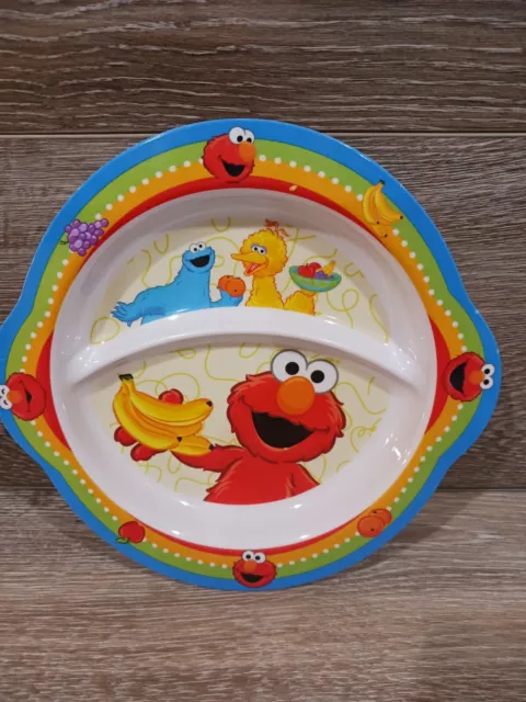 Sesame Street Childs Divided Plate