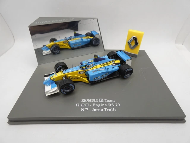 UH 1/18 Renault F1 Team R202 #14 – Jarno Trulli – Mild Seven – Édition Collection