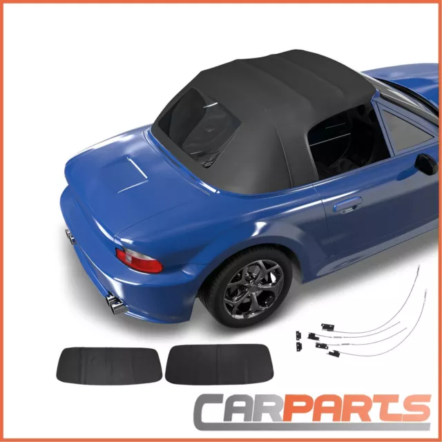 Roadster Cabriolet Toit Souple Housse Capote Noir pour BMW Z3 E36 M3 1995-03