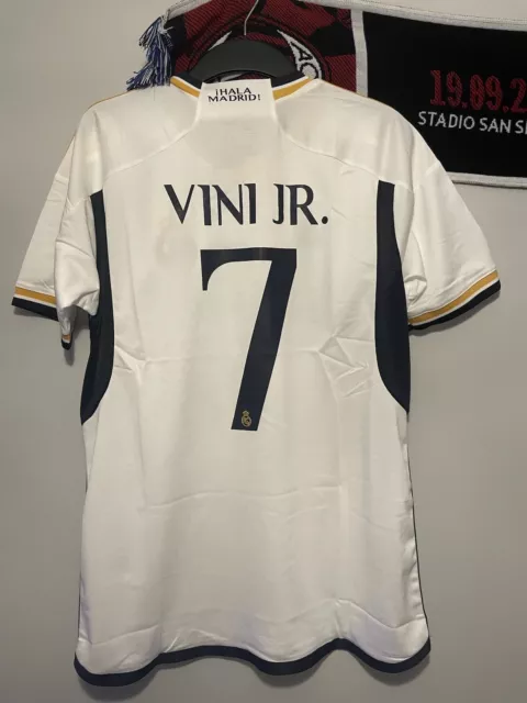 Vini Jr. Real Madrid Home Shirt 2023/24