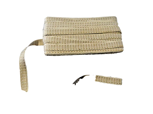 Galon Passementerie Noir Ancien - 3 Mètres, Bon état Général - Occasion, Fabrication France