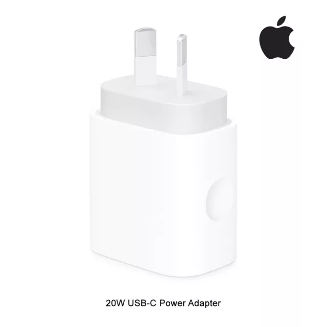 APPLE 20W USB-C Power Adapter MHJ93X/A - White $36.80 - PicClick AU