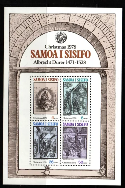 Samoa Sgms535 1978 Christmas  Mnh