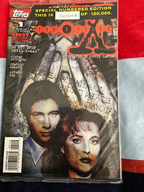 X-Files #1 Near Mint- 1995 Topps Comics Sealed