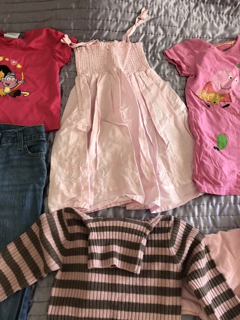 Girls clothing bundle age 3-4, Next, Monsoon &others. Jumpers Jeans Robe Etc 7