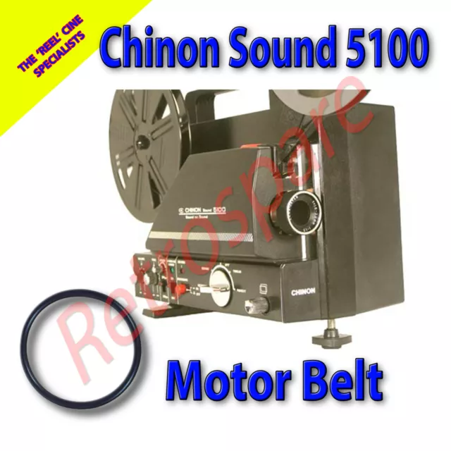Cintura di trasmissione CHINON 5100 per proiettore pellicola audio super 8 mm