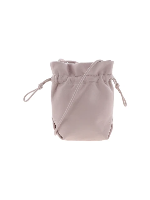 J.Crew Women Gray Leather Crossbody Bag One Size