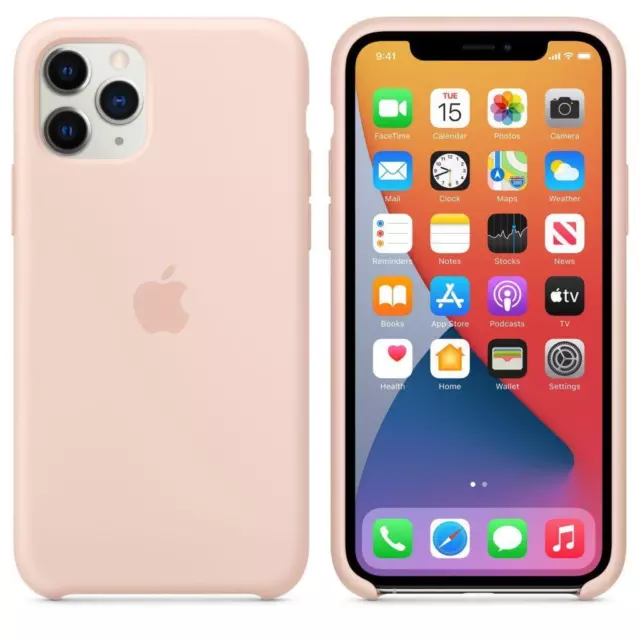 Originale/Ufficiale Apple IPHONE 11 Pro Custodia Silicone - Rosa Sabbia - Nuovo