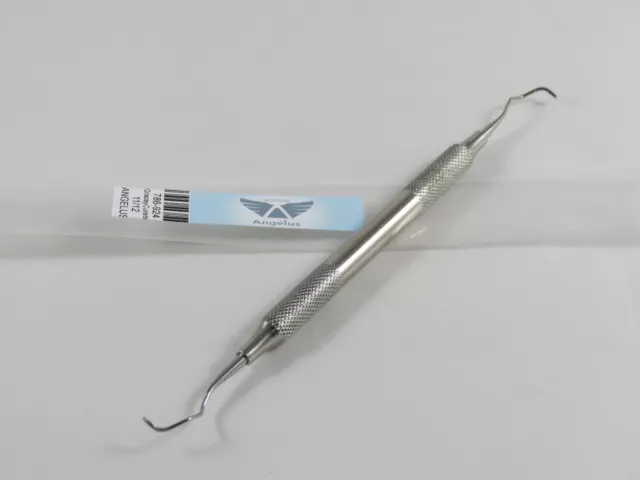 Dentaire Gracey Curette 11/12 Instrument ANGELUS 786-924 Double Extrémité