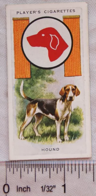 1933 Player's Boy Scout & Girl Guide Patrol Signs & Emblems No. 9 Hound