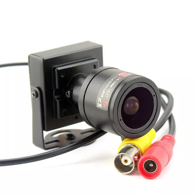 700TVL varifocal lens mini camera Adjustable Lens+RCA Adapter For Surveillance 3