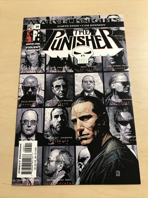 The Punisher #29 (-9.8) Ennis/Kennedy/2003 Marvel Knights Comics