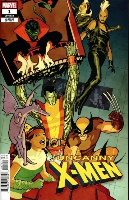 Uncanny X-Men 1 2018 Cliff Chiang 1:25 Incentive Variant Nm