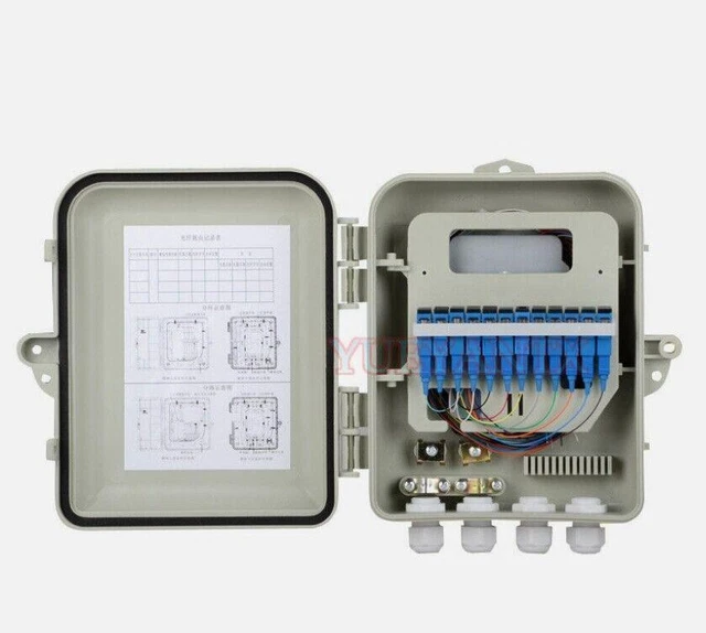 Pldt Outside Box PLC FIBER SPLITTER Outdoor Distribution Box Fiber Optic Terminal Box ...