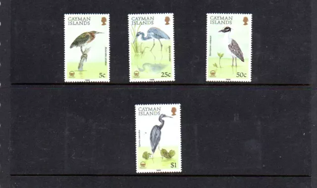 (V2036) Cayman Islands 1988 Birds Mnh Set