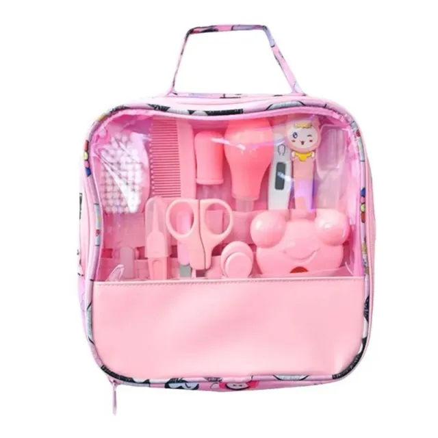 13-Pack Baby Care Pink Kit Hygiene Items Newborn Care Nursing Tools Mother Kids
