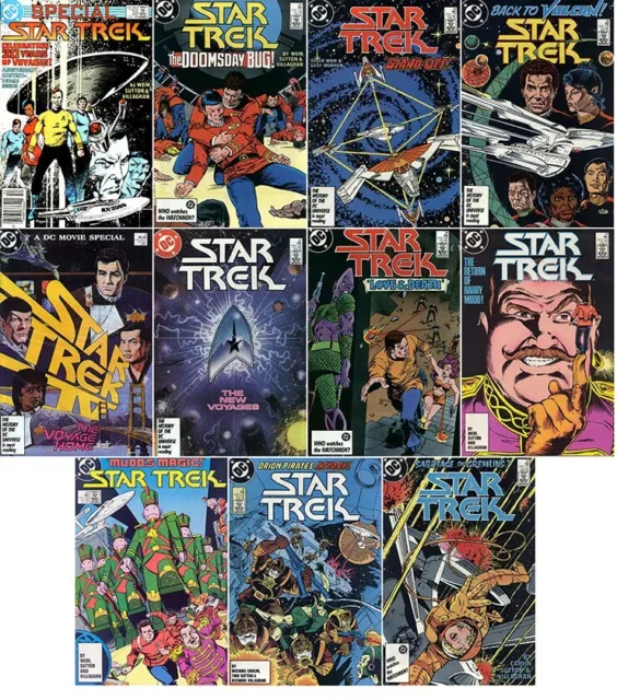 Star Trek  Comic Lot. All Mint 10 X Random Copys