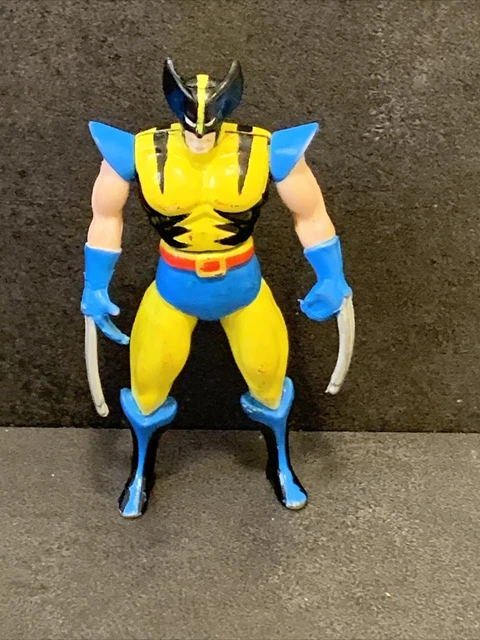WOLVERINE X-Men  Steel Mutants 2.5 inch 1994 ToyBiz Metal Figurine