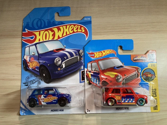 Hot Wheels 2015 – Morris Mini Van Blu, Serie Base #80/250, Scala 1:64, Edizione Limitata