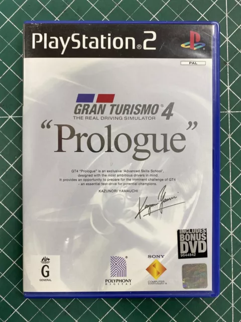 Rare Original PS2 Playstation 2 Gran Turismo 4 Prologue Game Bonus  Making  of