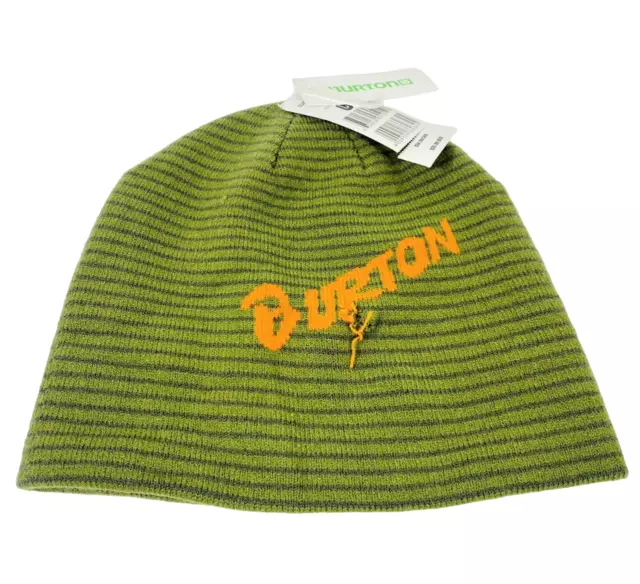 Burton Marquee Beanie, Green/Orange, One Size