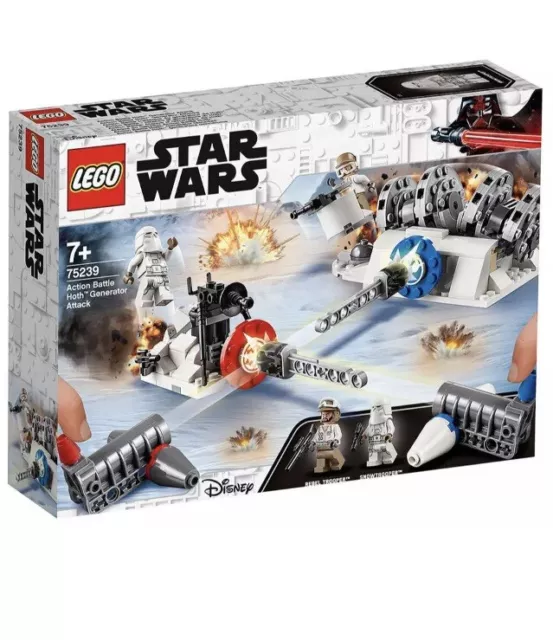 LEGO Star Wars 75239  Action Battle Hoth Generator Attack