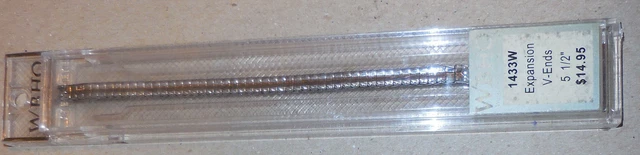 1 Vintage WBHO watch band Headquarters 1433W Expansion V Ends in package