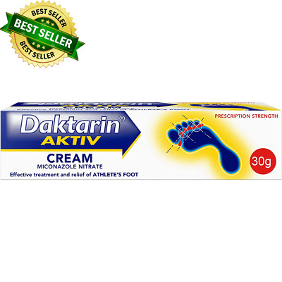 Daktarin Aktiv Cream 30g | Para pies de atleta e infección por hongos